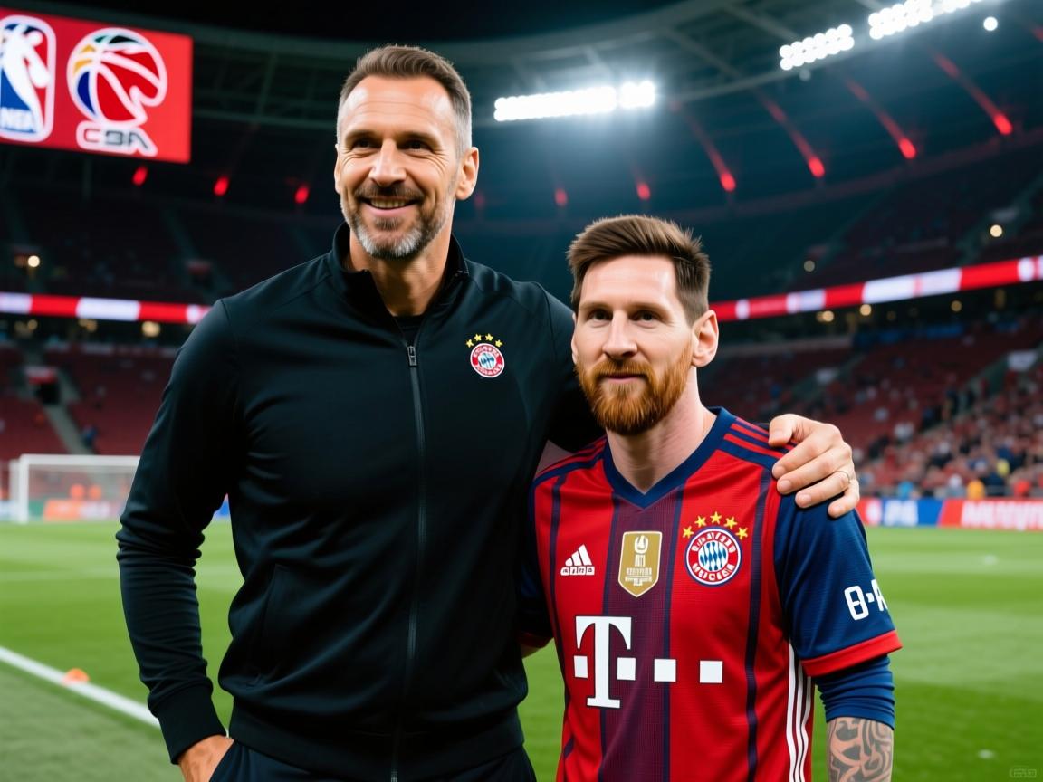 拜仁主教练孔帕尼:跟我同龄的梅西还非常猛!且看且珍惜! 第2张